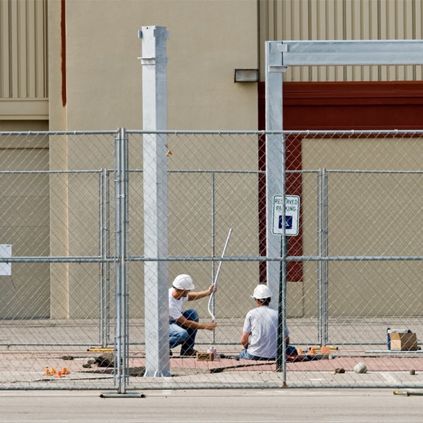 how much time can i lease the temporary fence for my building site or event in Hoboken NJ